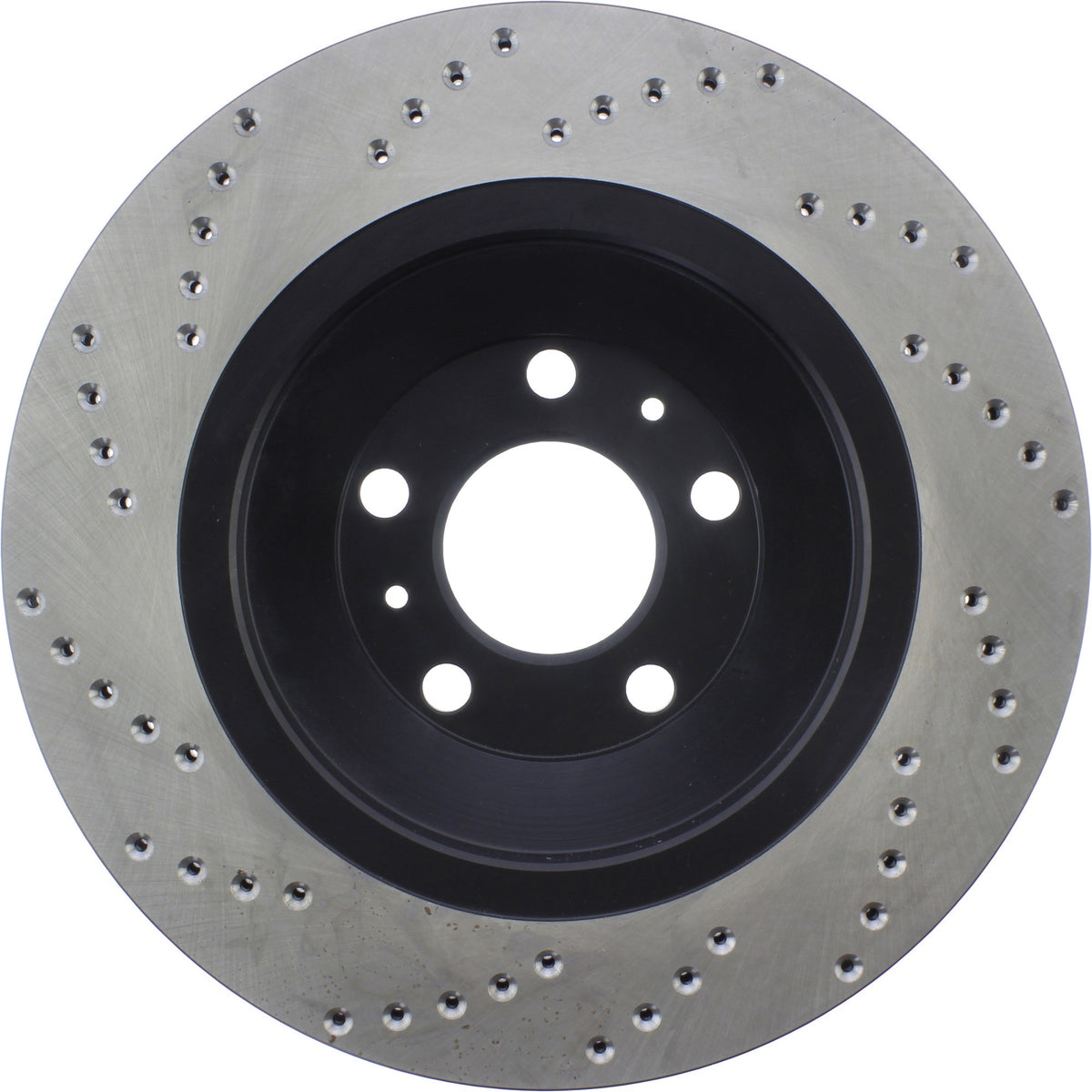 StopTech Sport Cryo Cross Drilled Brake Rotor; Front Left