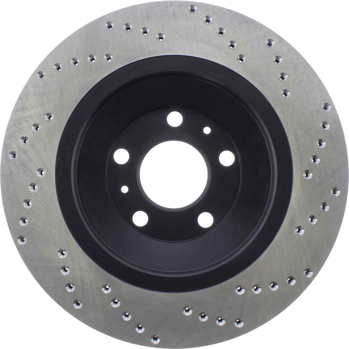 StopTech Sport Cryo Cross Drilled Brake Rotor; Front Left