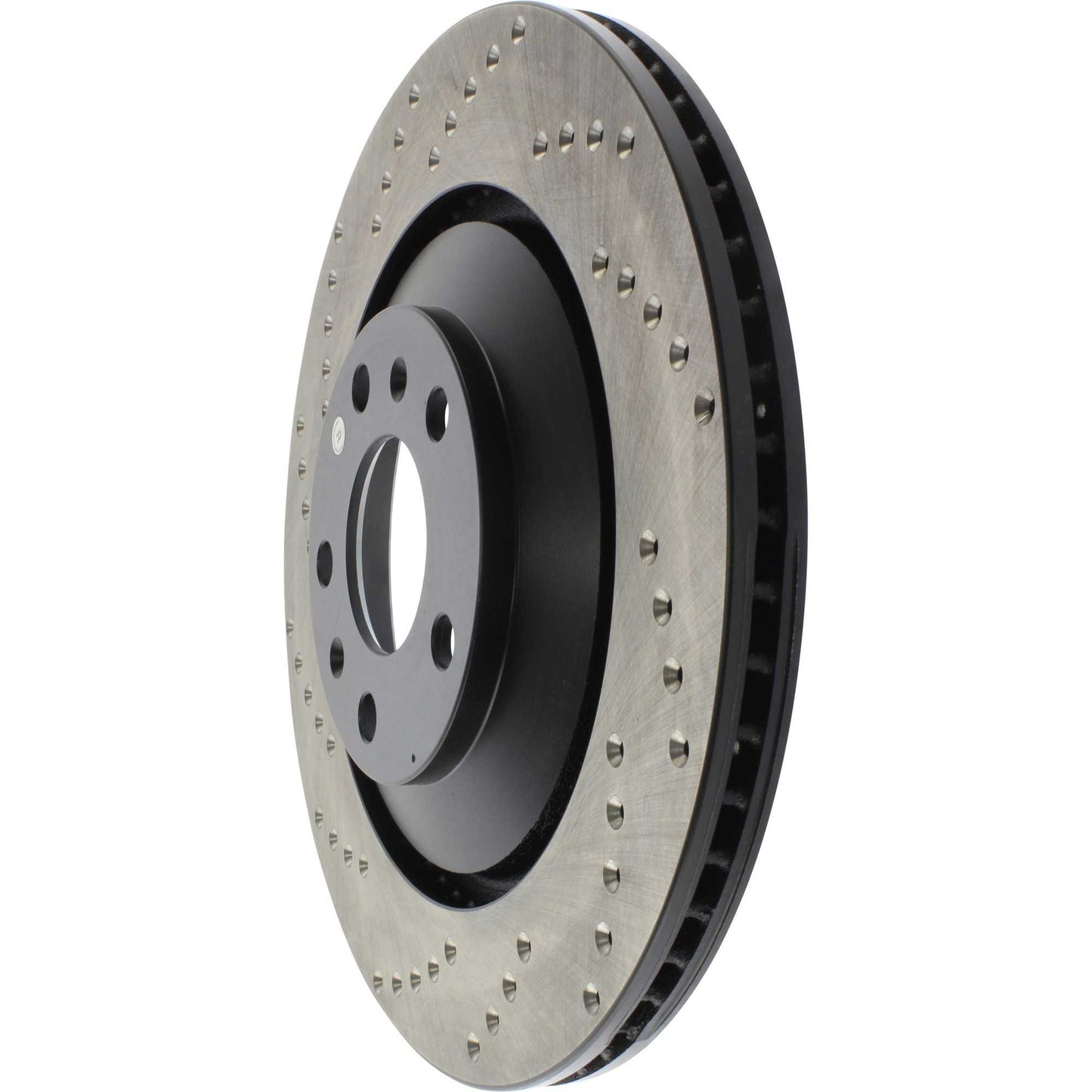 StopTech Sport Cryo Cross Drilled Brake Rotor; Front Left