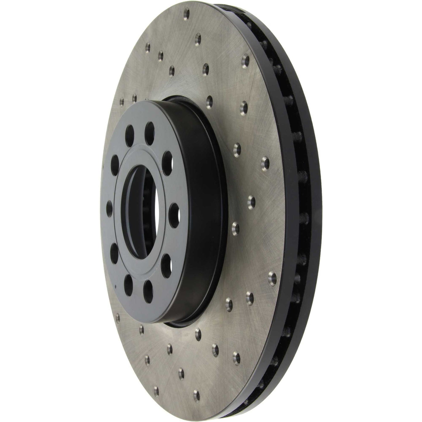 StopTech 05-10 VW Jetta (Exc Wagon) / 09-10 Jetta Wagon /07-10 Rabbit Drilled Cryo Left Front Rotor 128.33110CL