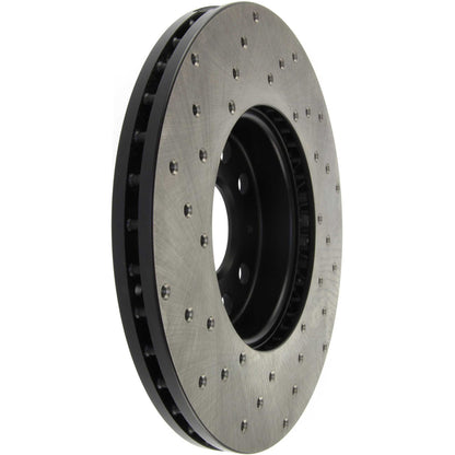 StopTech 05-10 VW Jetta (Exc Wagon) / 09-10 Jetta Wagon /07-10 Rabbit Drilled Cryo Left Front Rotor 128.33110CL