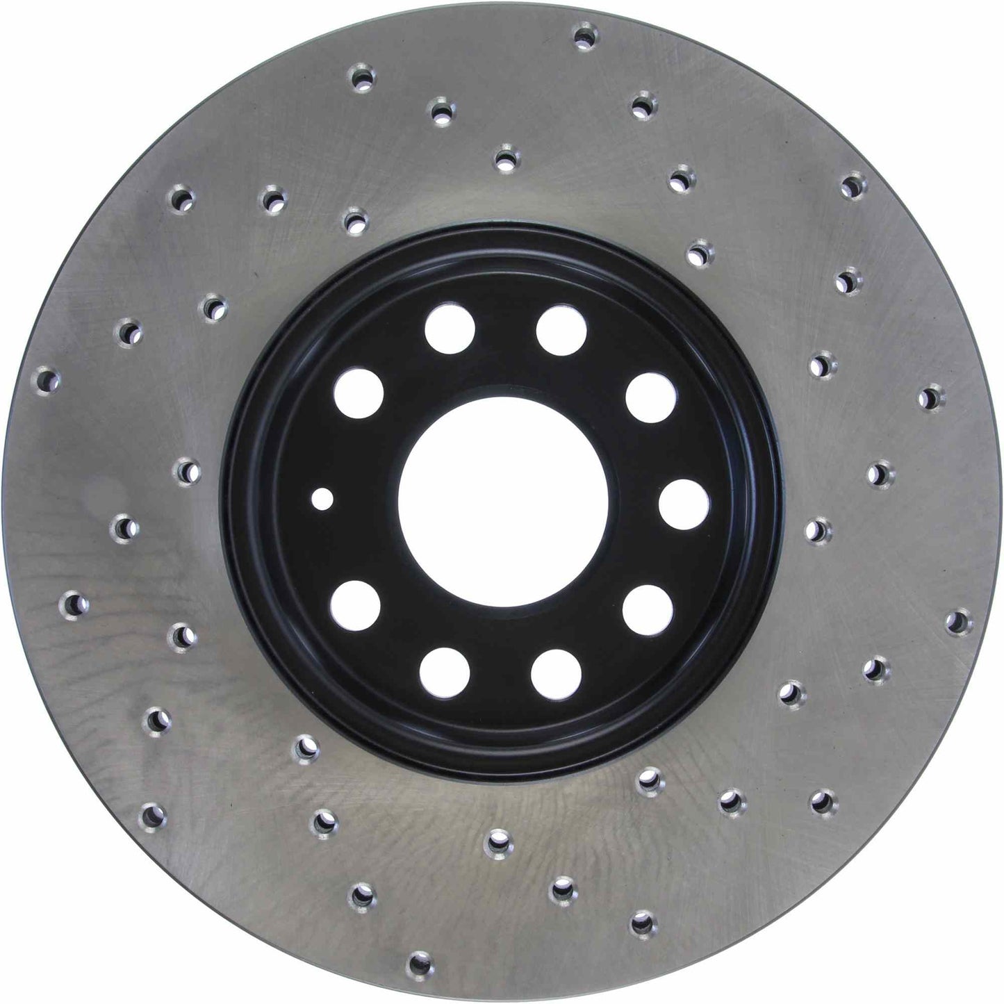 StopTech 05-10 VW Jetta (Exc Wagon) / 09-10 Jetta Wagon / 07-10 Rabbit Drilled Right Front Rotor 128.33110R