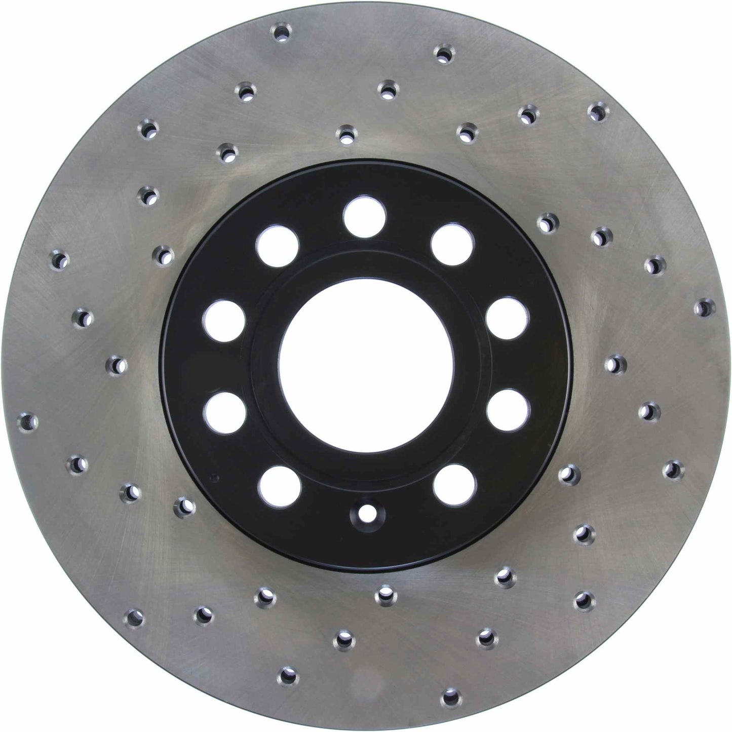 StopTech 05-10 VW Jetta (Exc Wagon) / 09-10 Jetta Wagon / 07-10 Rabbit Drilled Right Front Rotor 128.33110R