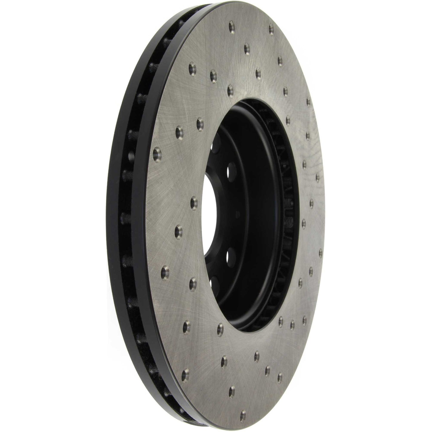 StopTech 05-10 VW Jetta (Exc Wagon) / 09-10 Jetta Wagon / 07-10 Rabbit Drilled Right Front Rotor 128.33110R