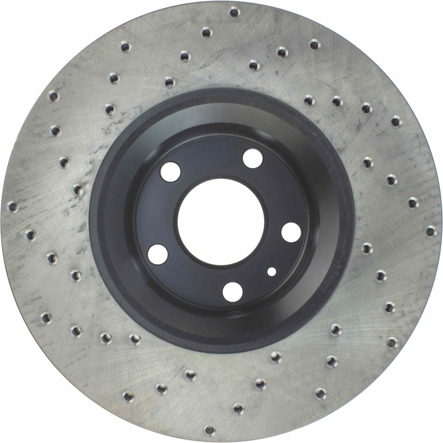 StopTech Sport Cryo Cross Drilled Brake Rotor; Front Left