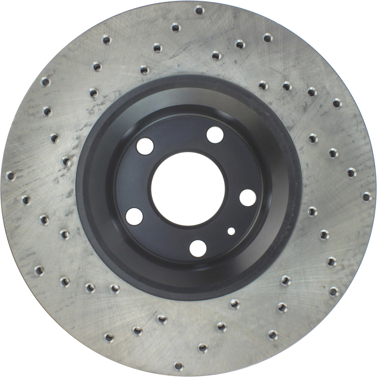StopTech Sport Cryo Cross Drilled Brake Rotor; Front Left