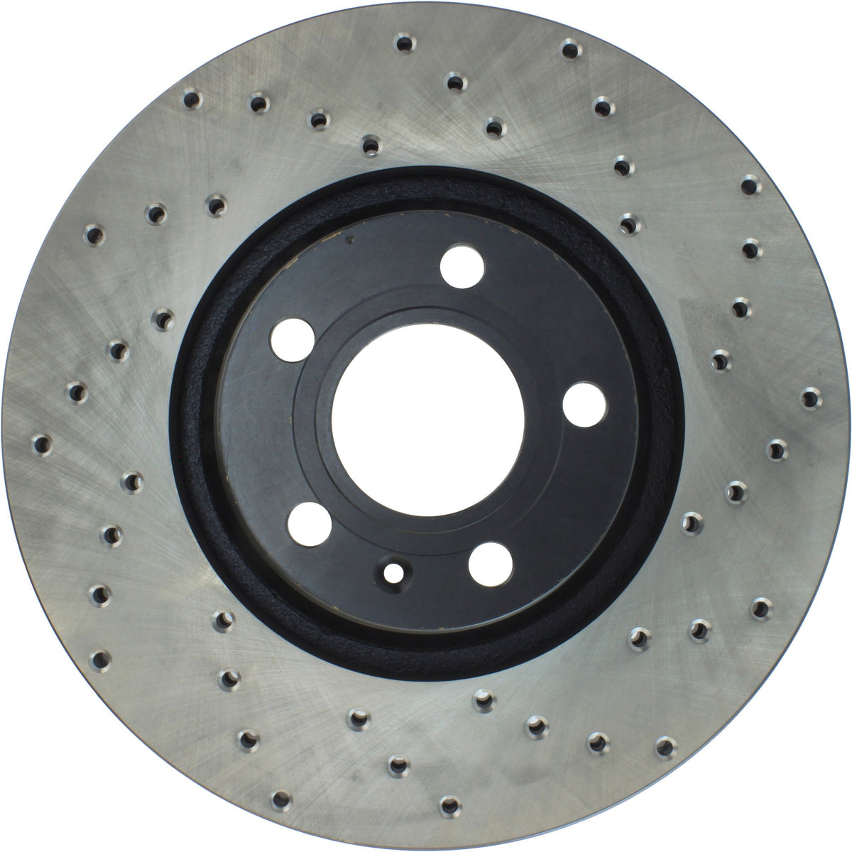 StopTech Sport Cryo Cross Drilled Brake Rotor; Front Left