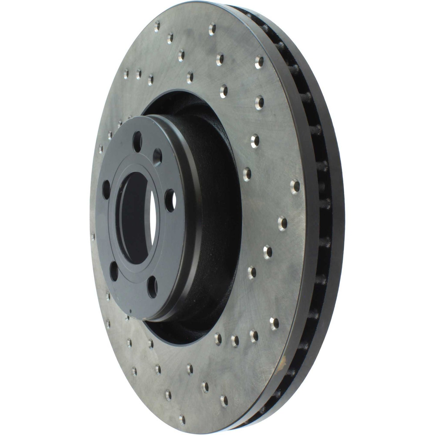 StopTech Sport Cryo Cross Drilled Brake Rotor; Front Left