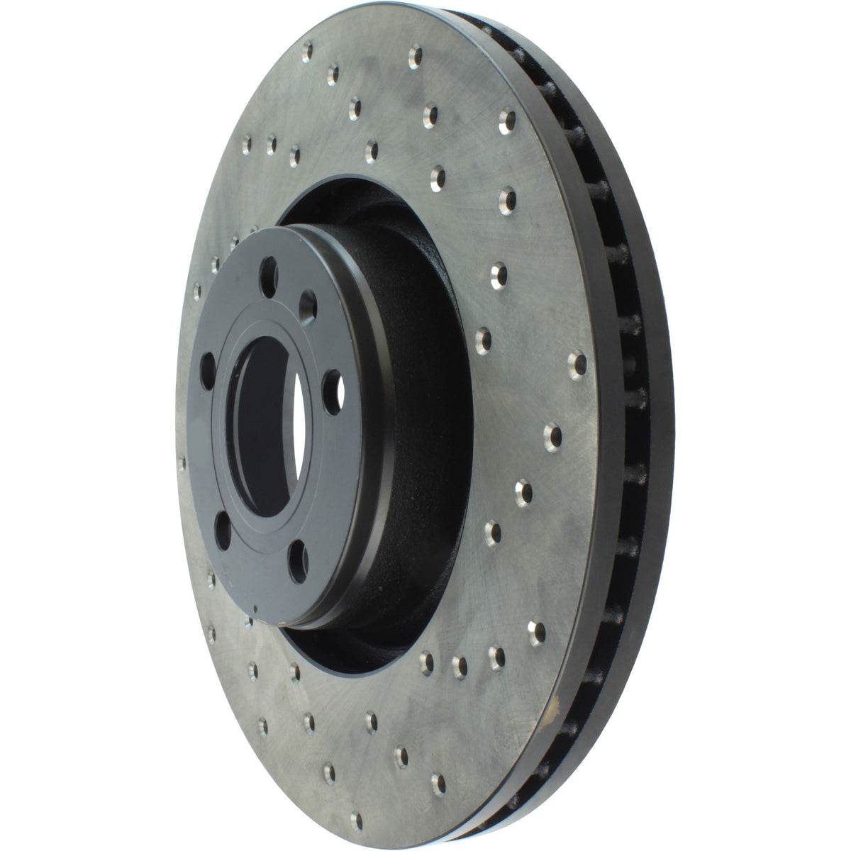 StopTech Sport Cryo Cross Drilled Brake Rotor; Front Left