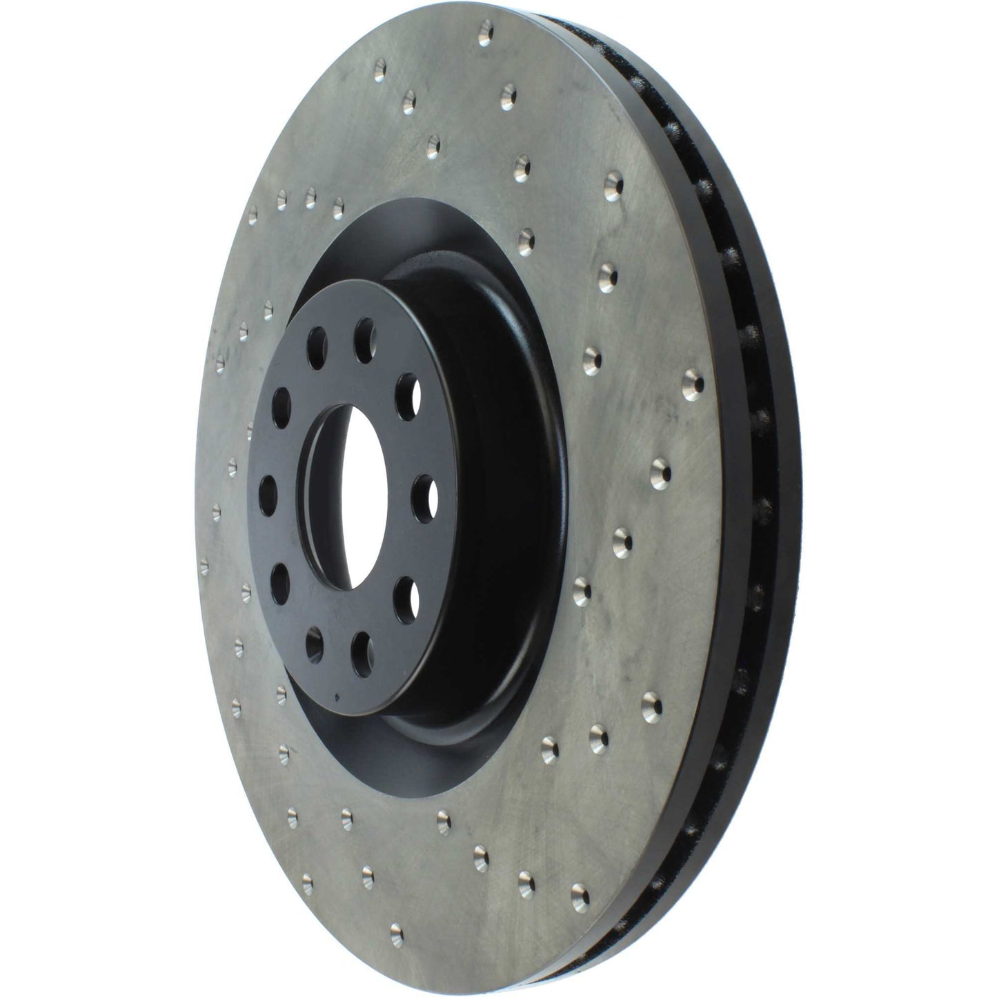 StopTech Sport Cryo Cross Drilled Brake Rotor; Front Left