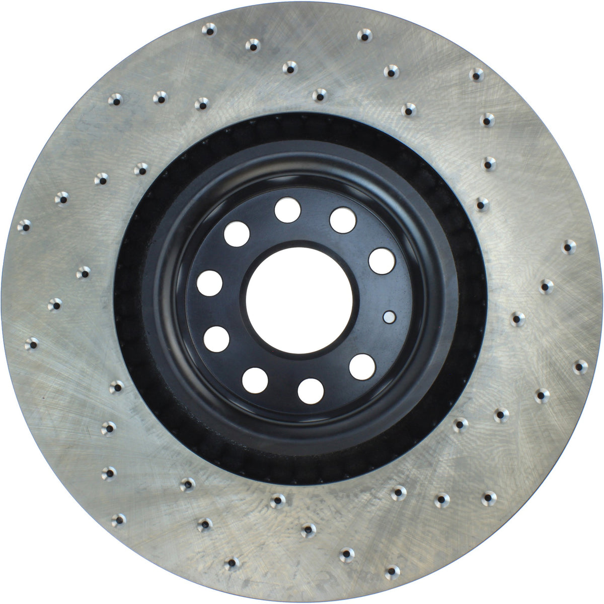 StopTech Sport Cryo Cross Drilled Brake Rotor; Rear Left