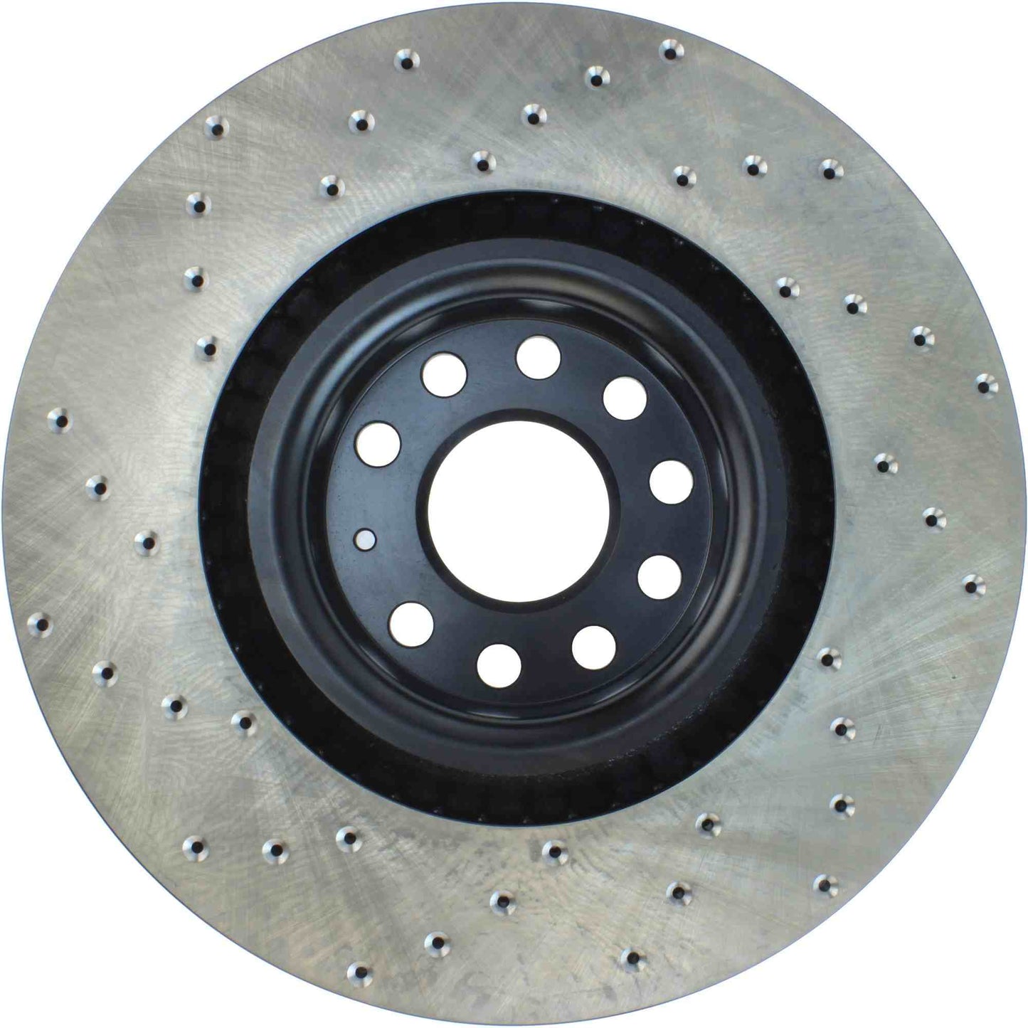 StopTech Sport Cryo Cross Drilled Brake Rotor; Front Left