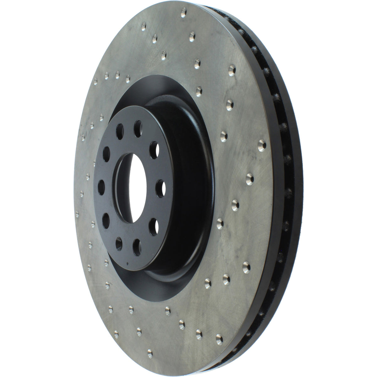 StopTech Sport Cryo Cross Drilled Brake Rotor; Front Left