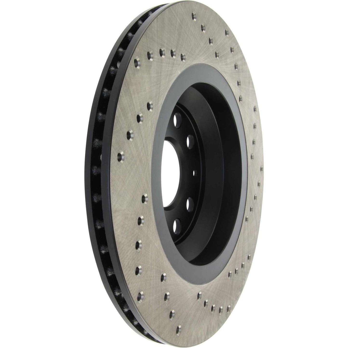 StopTech 09-13 VW CC 3.6L VR6 / 08-09 & 12 Golf R/Golf R32 Cryo Drilled Right Rear Rotor 128.33113CR