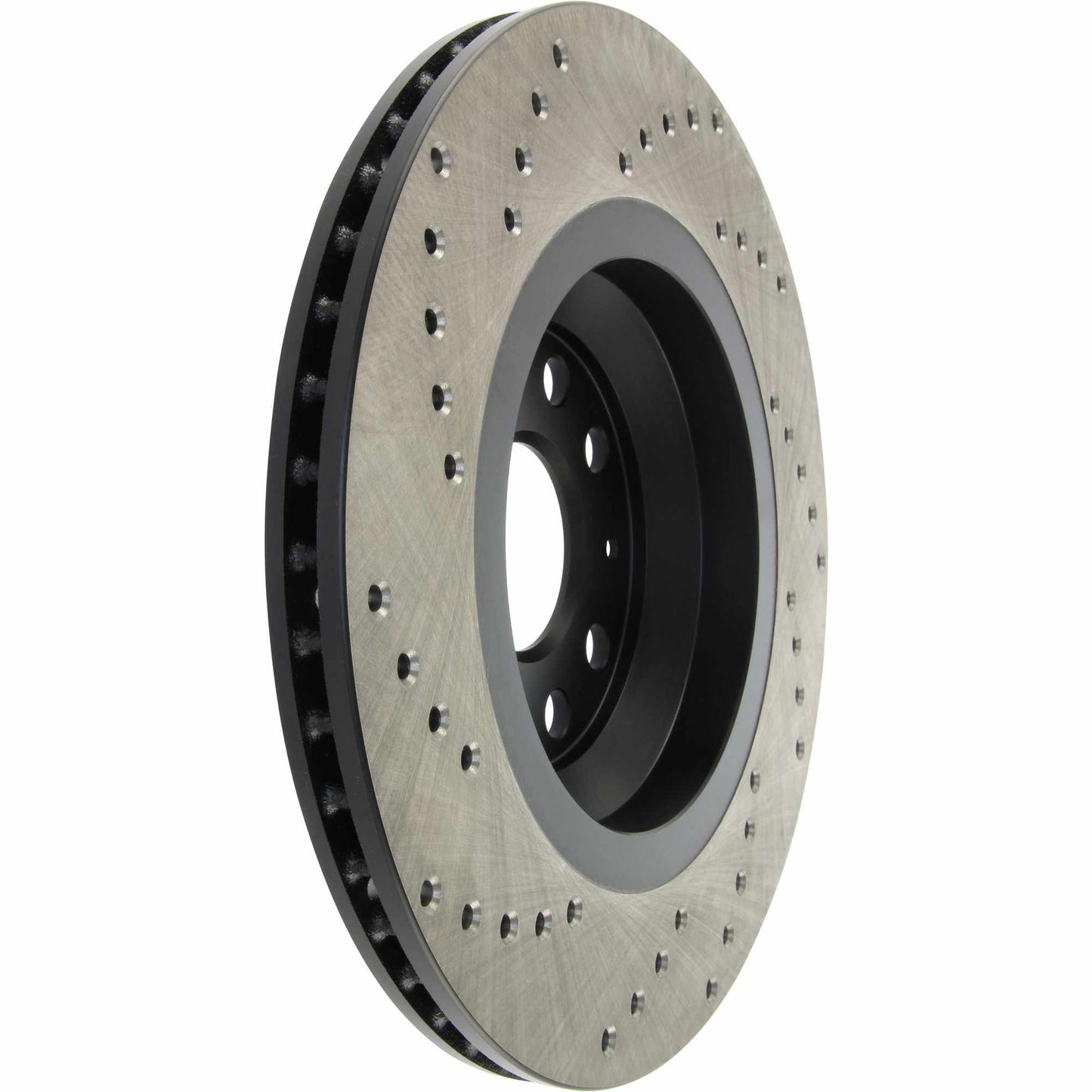 StopTech Sport Cryo Cross Drilled Brake Rotor; Front Left