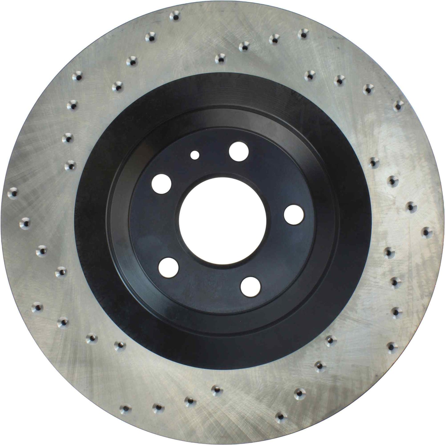 StopTech Sport Cryo Cross Drilled Brake Rotor; Rear Left