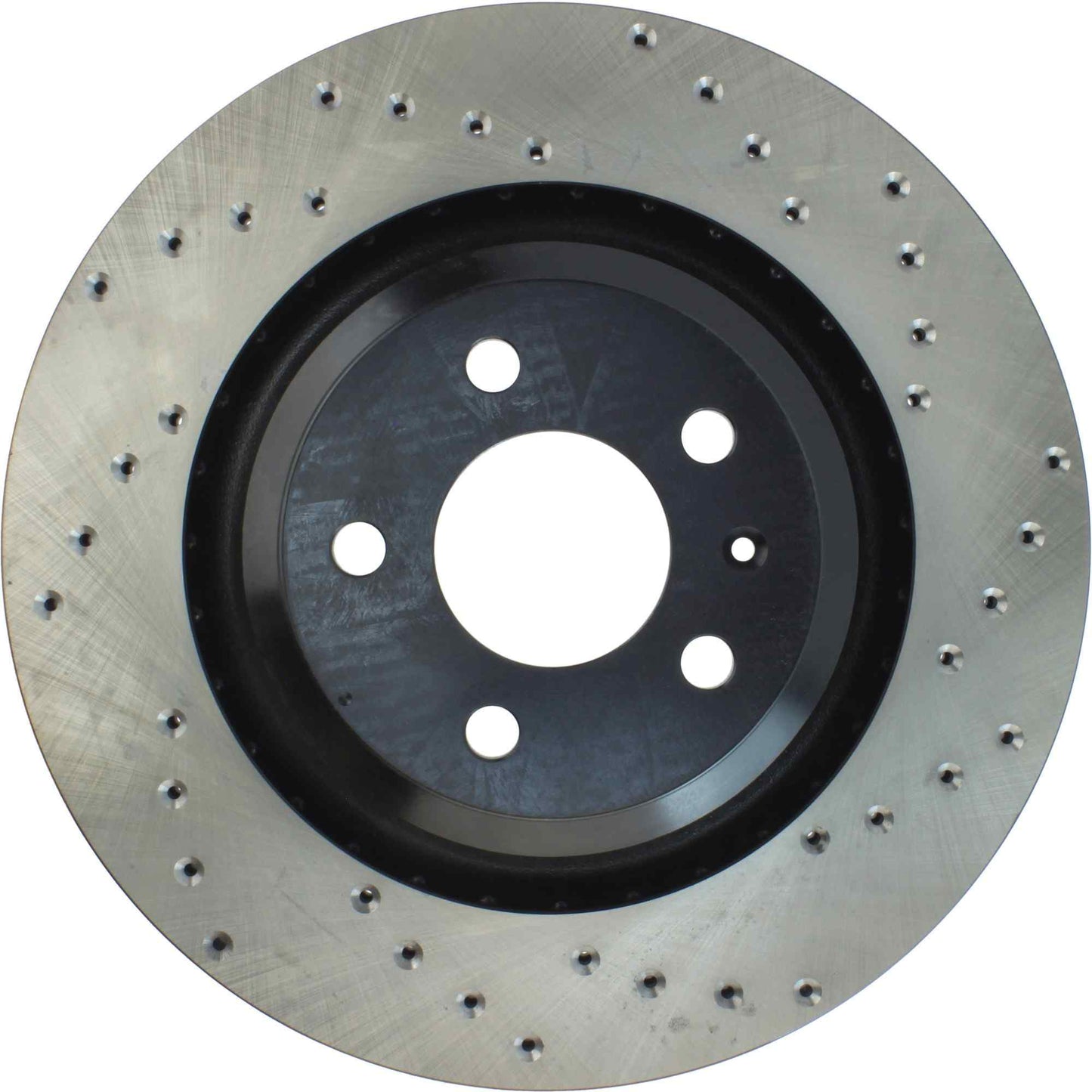 StopTech Sport Cryo Cross Drilled Brake Rotor; Rear Left