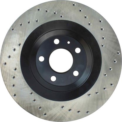 StopTech Sport Cryo Cross Drilled Brake Rotor; Rear Right