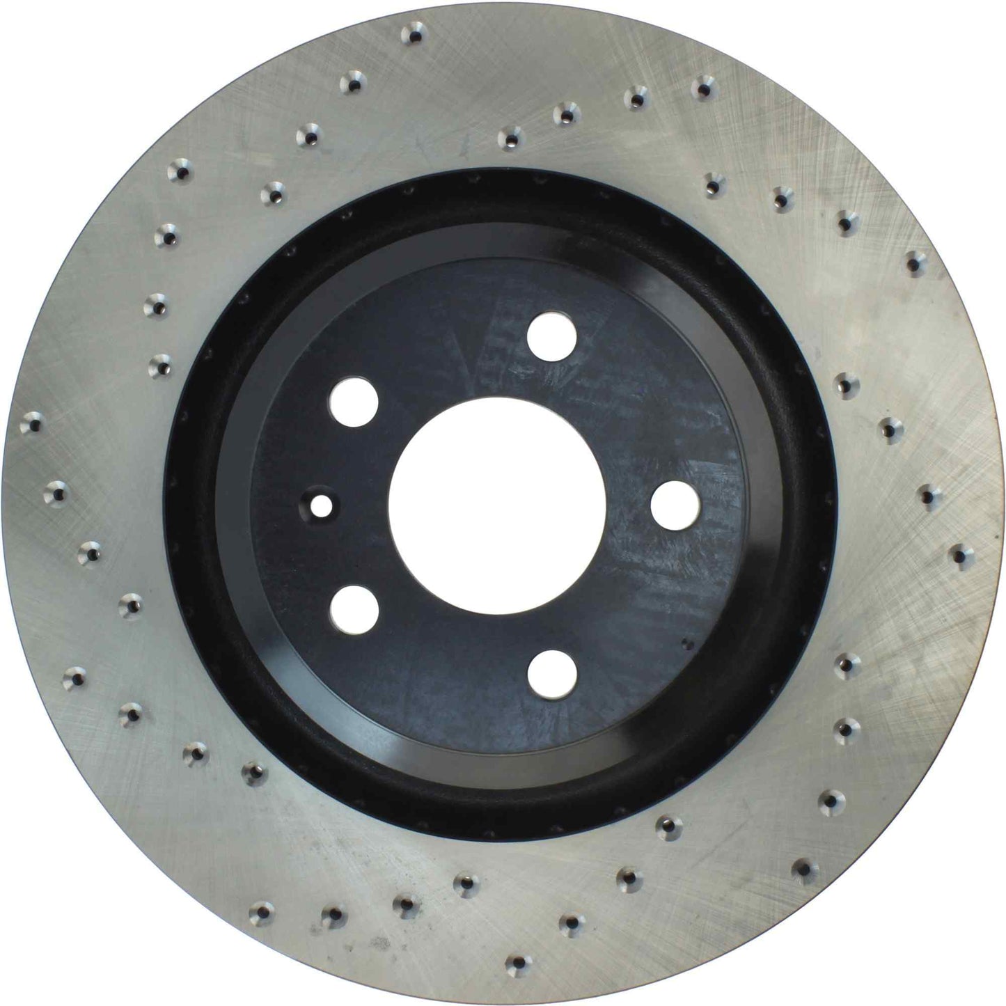 StopTech Sport Cryo Cross Drilled Brake Rotor; Rear Right