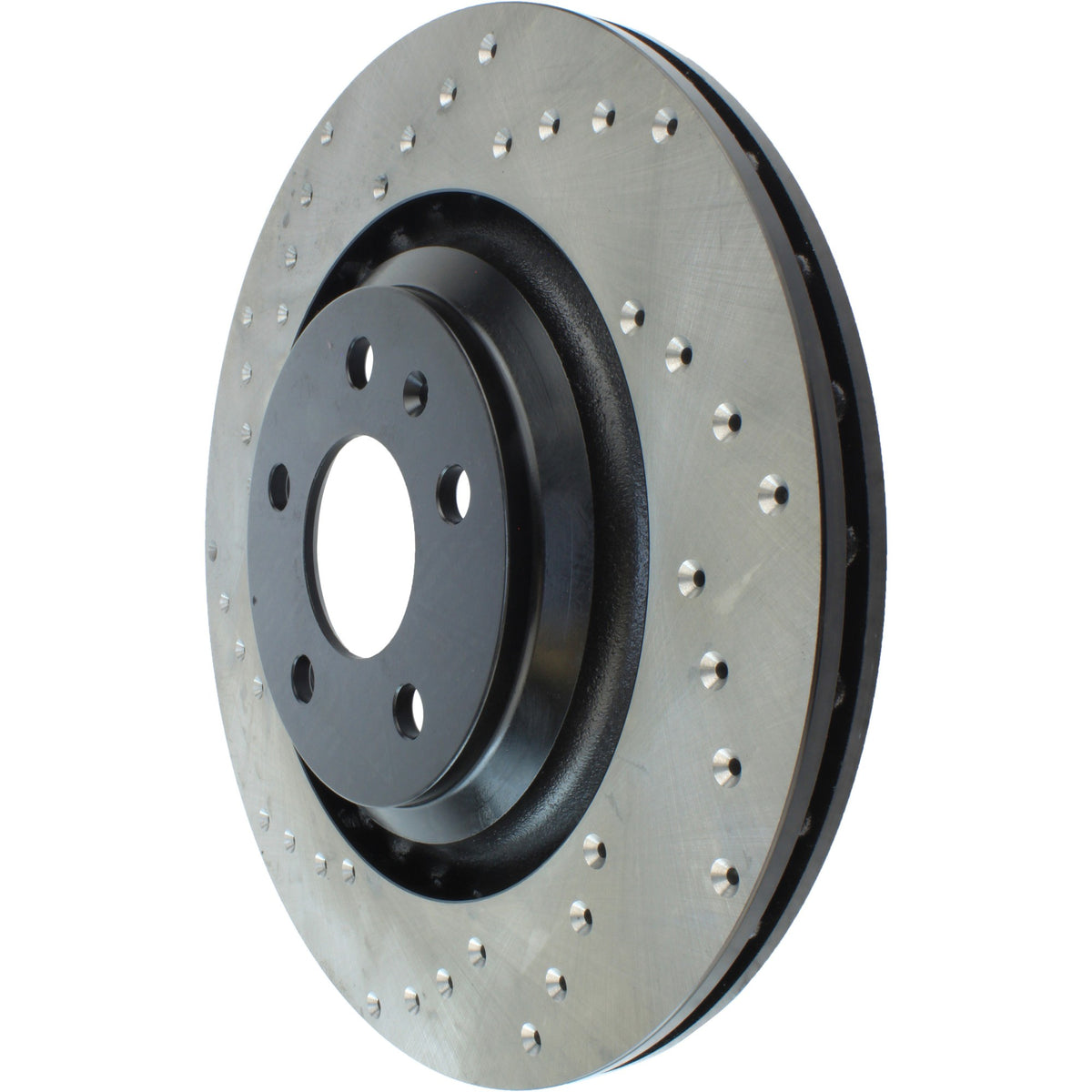 StopTech Sport Cryo Cross Drilled Brake Rotor; Rear Right