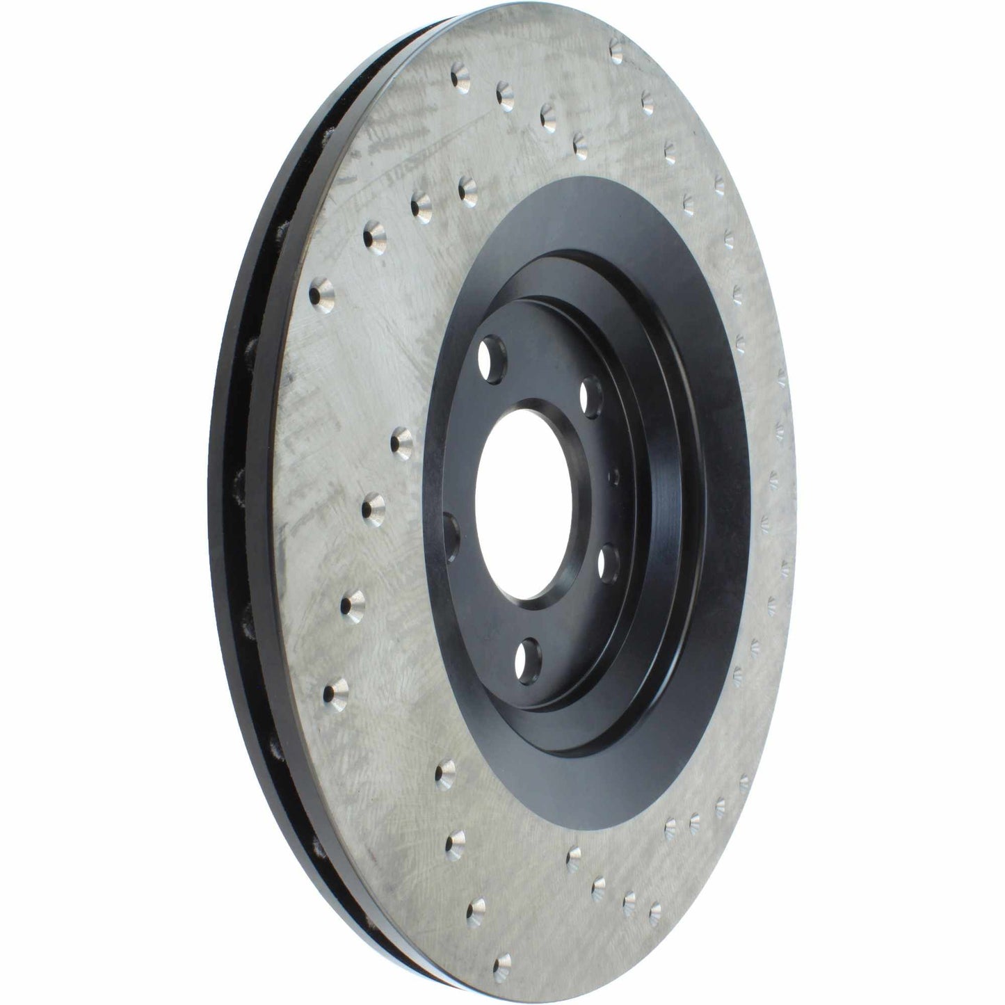 StopTech Sport Cryo Cross Drilled Brake Rotor; Rear Right