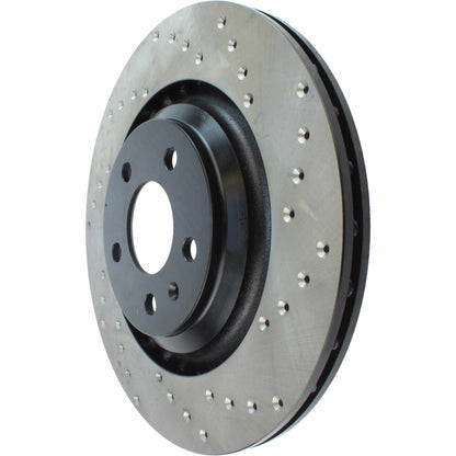 StopTech 07-10 Audi S6 Drilled Left Rear Rotor 128.33117L
