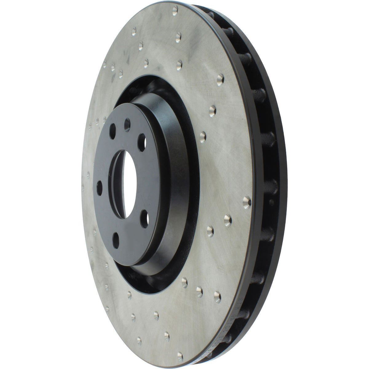 StopTech Sport Cryo Cross Drilled Brake Rotor; Rear Left