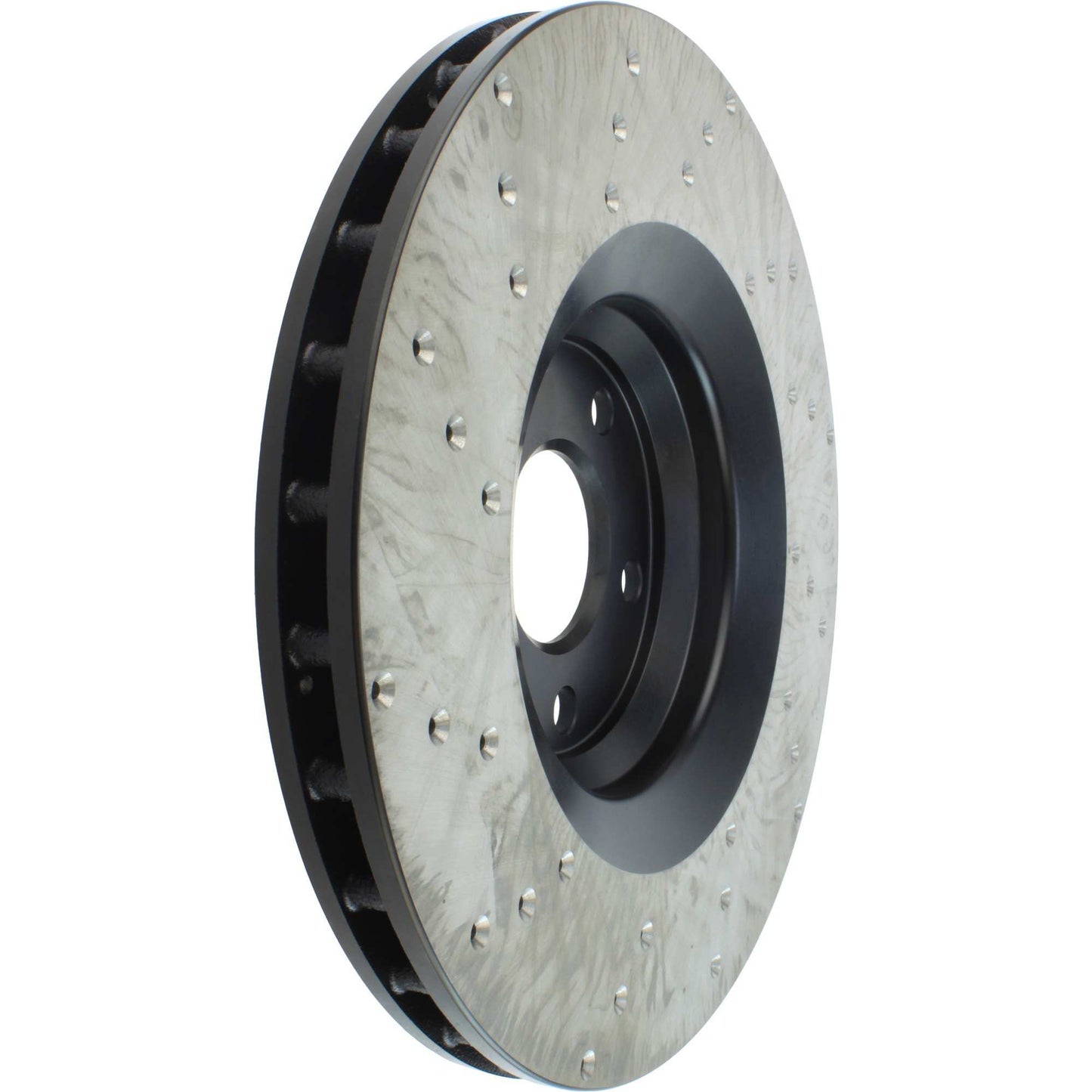 StopTech Sport Cryo Cross Drilled Brake Rotor; Rear Left