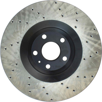 StopTech  Sport Cryo Cross Drilled Brake Rotor; Rear Right