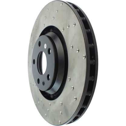 StopTech  Sport Cryo Cross Drilled Brake Rotor; Rear Right