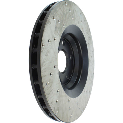 StopTech  Sport Cryo Cross Drilled Brake Rotor; Rear Right