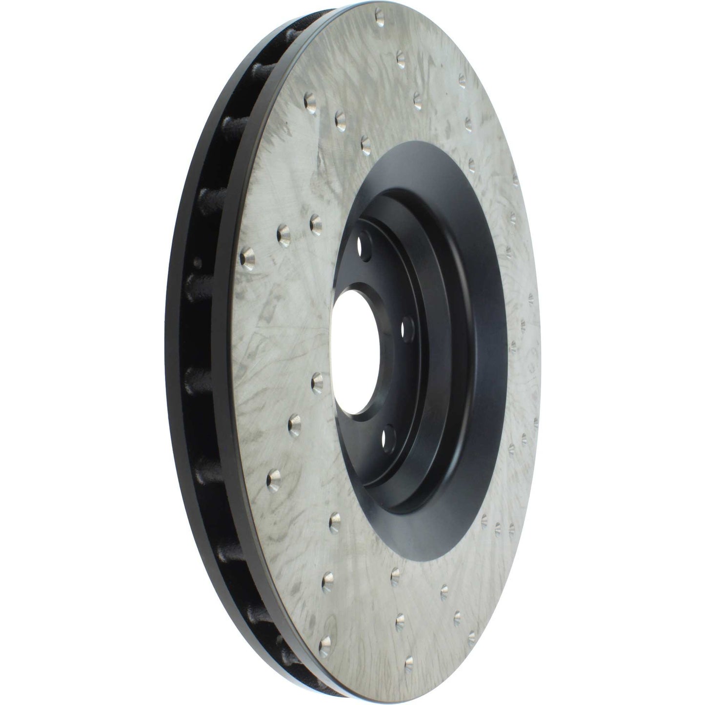 StopTech Sport Cryo Cross Drilled Brake Rotor; Front Left