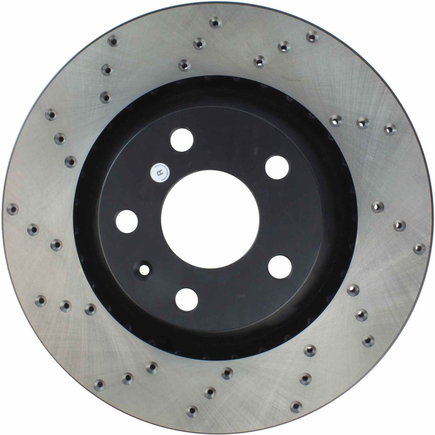 StopTech 08-15 Audi TT Quattro Rear Right Drilled Sport Cryo Brake Rotor 128.33121CR