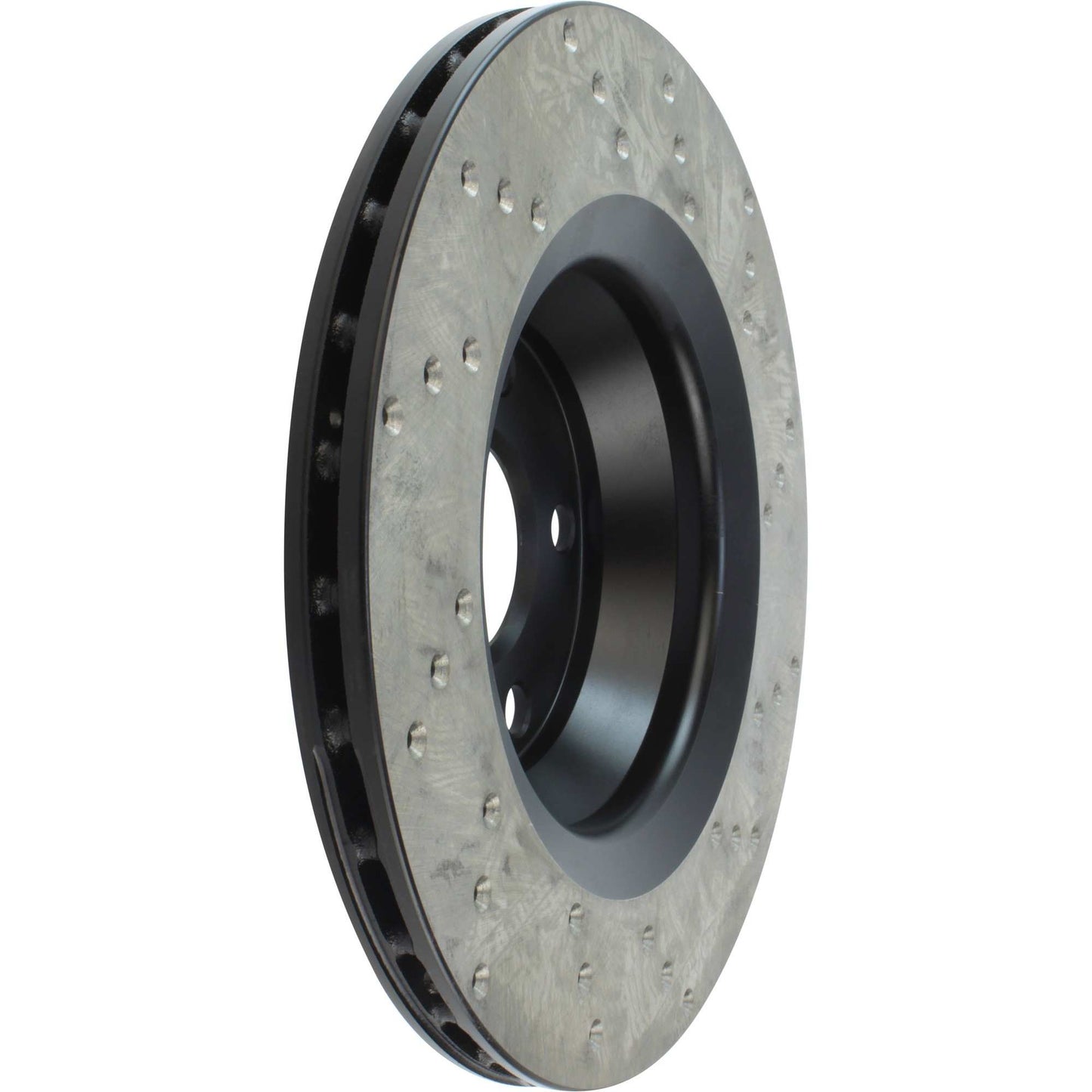 StopTech 08-15 Audi TT Quattro Rear Right Drilled Sport Cryo Brake Rotor 128.33121CR