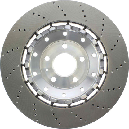 Stoptech Centric 08-10 Audi R8 Drilled Front OE Design Brake Rotor 128.33122