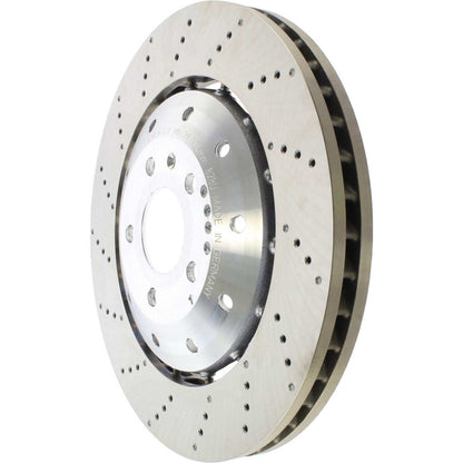 Centric Parts Disc Brake Rotor Premium OE Style Drilled with Electrocoating finish for 2008-2016 Audi R8 RS5 128.33122