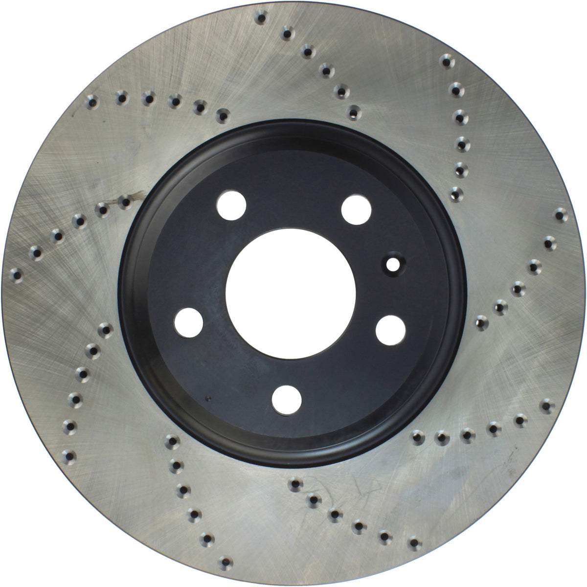 StopTech Sport Cryo Cross Drilled Brake Rotor; Rear Right