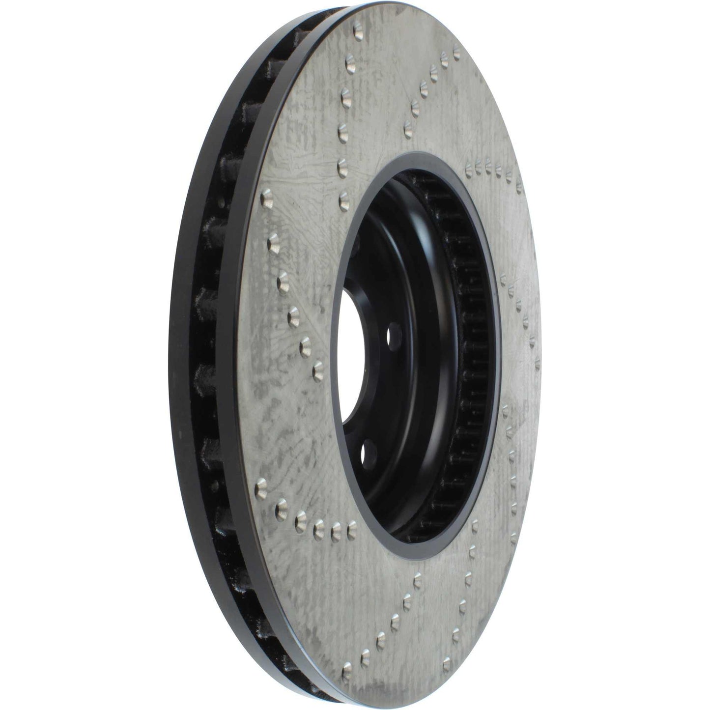 StopTech Sport Cryo Cross Drilled Brake Rotor; Rear Right