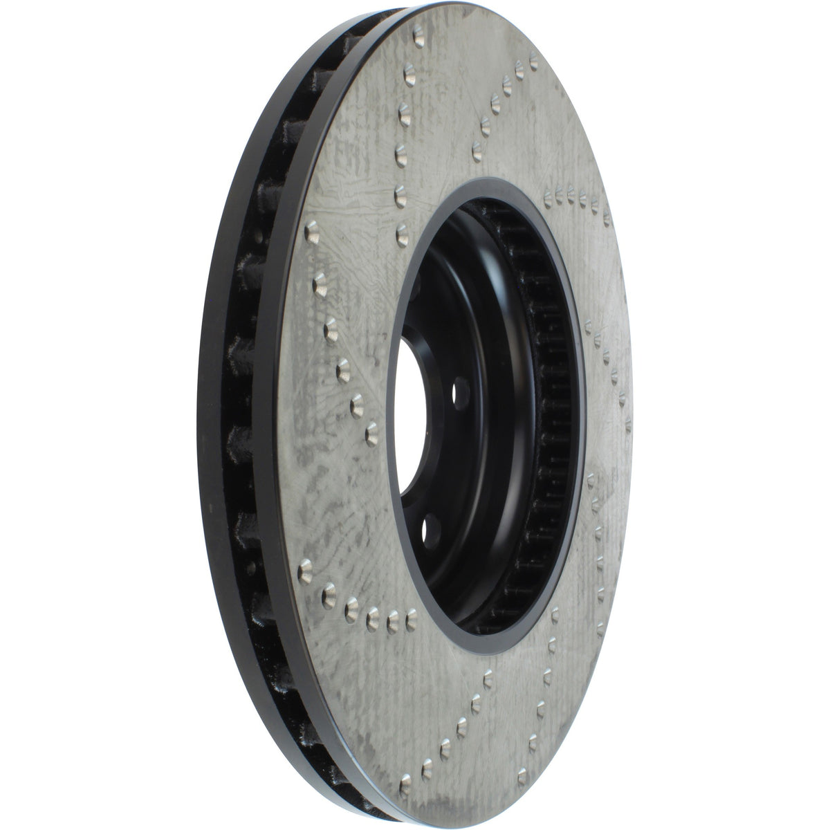 StopTech Power Slot 09-10 Audi A4/A4 Quattro / 08-10 A5 / 10 S4 Front Left Drilled Rotor 128.33123L
