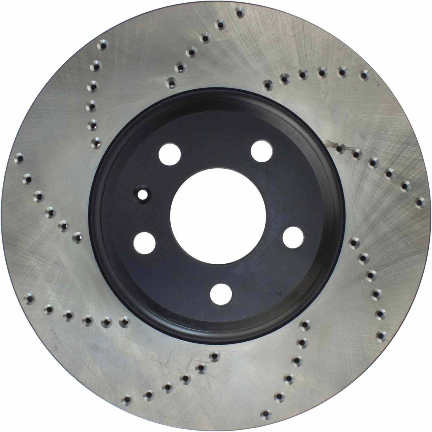 StopTech Power Slot 09-10 Audi A4/A4 Quattro / 08-10 A5 / 10 S4 Front Right Drilled Rotor 128.33123R