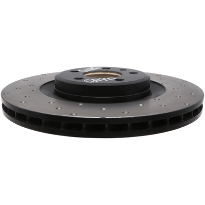StopTech  Sport Cryo Cross Drilled Brake Rotor; Rear Right