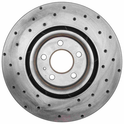 StopTech  Sport Cryo Cross Drilled Brake Rotor; Rear Right