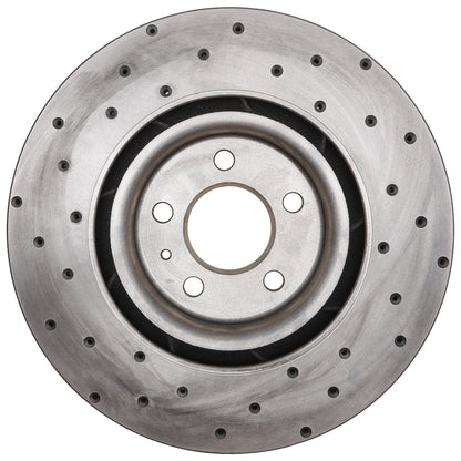 StopTech  Sport Cryo Cross Drilled Brake Rotor; Rear Right