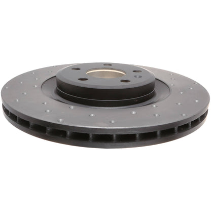 StopTech Sport Cryo Cross Drilled Brake Rotor; Front Left