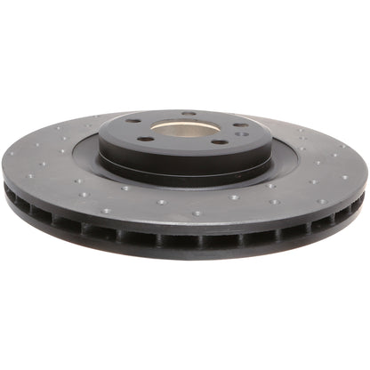 StopTech Sport Cryo Cross Drilled Brake Rotor; Front Left