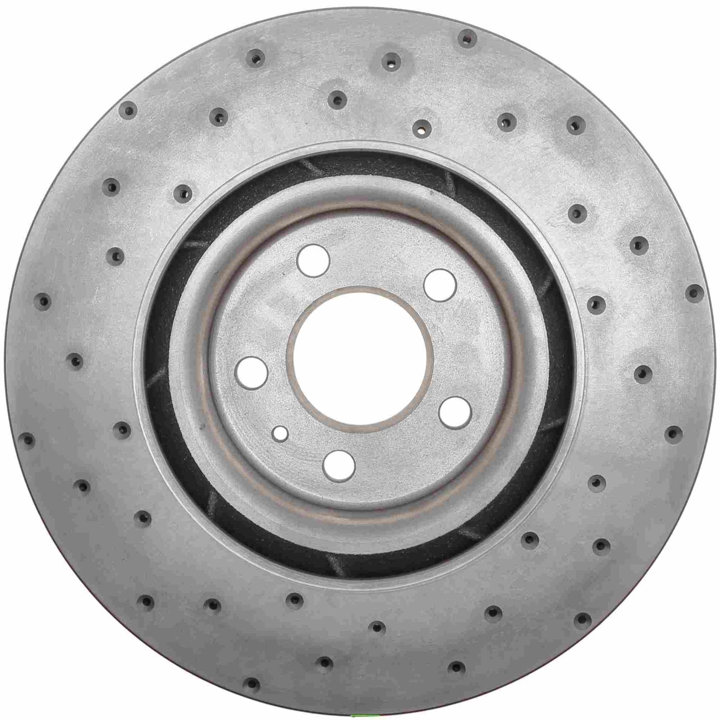 StopTech Sport Cryo Cross Drilled Brake Rotor; Front Left