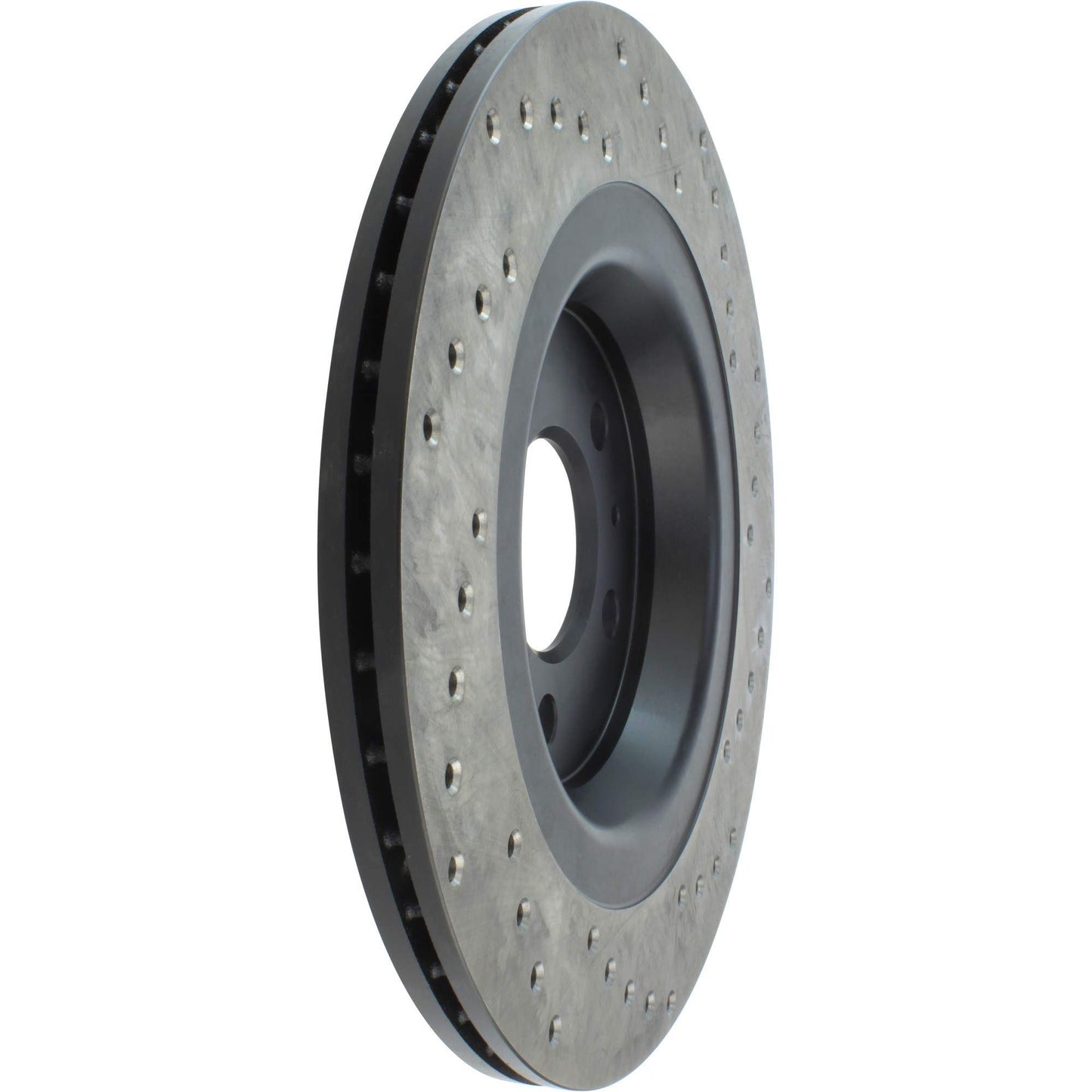 StopTech Sport Cryo Cross Drilled Brake Rotor; Rear Left