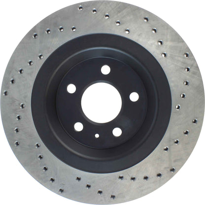 StopTech  Sport Cryo Cross Drilled Brake Rotor; Front Left