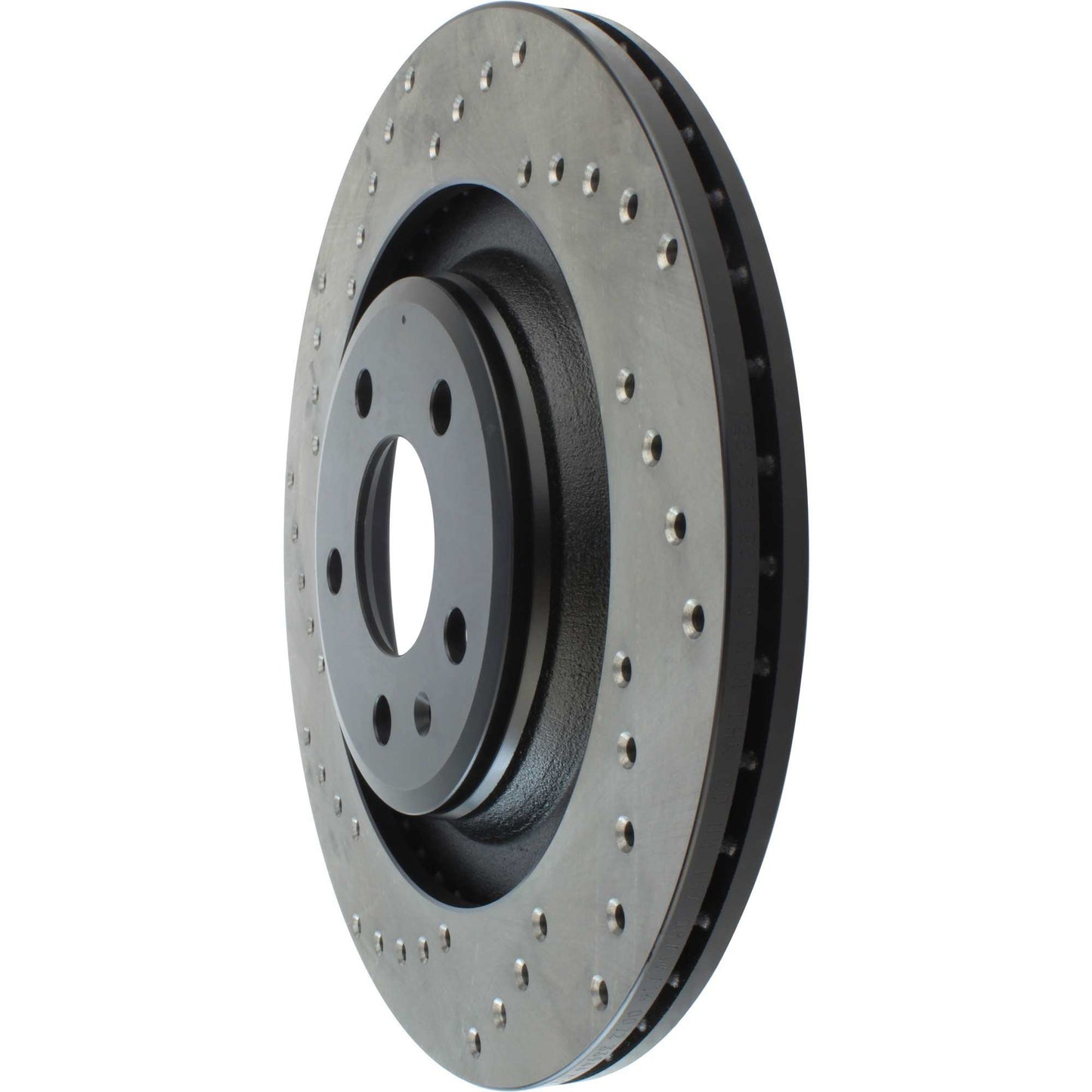 StopTech  Sport Cryo Cross Drilled Brake Rotor; Front Left