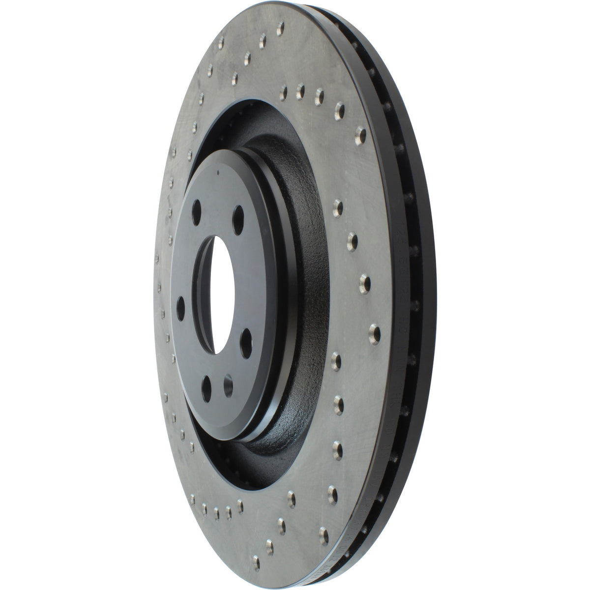 StopTech  Sport Cryo Cross Drilled Brake Rotor; Front Left